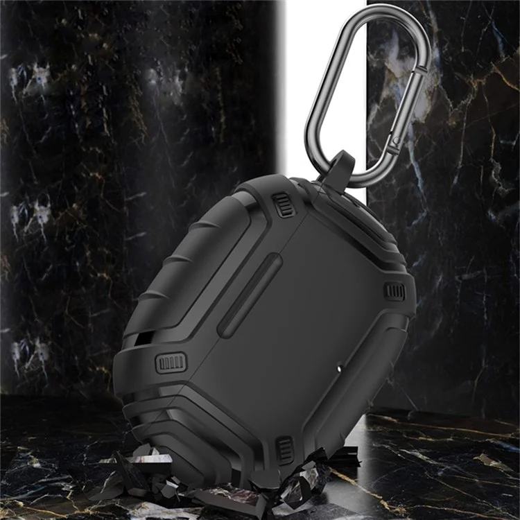 Earbuds Charging Case Cover for Beats Studio Buds Headset Protector Soft TPU Shockproof Case - Black Earbuds Charging Case Cover for Beats Studio Buds Headset Protector Soft TPU Shockproof Case - Black