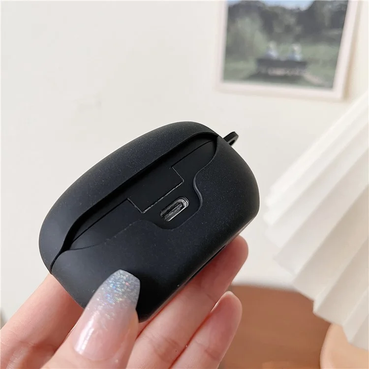 For Sony WF-1000XM5 Bluetooth Earphone Protective Case Matte Hard PC Earbud Cover - Black For Sony WF-1000XM5 Bluetooth Earphone Protective Case Matte Hard PC Earbud Cover - Black