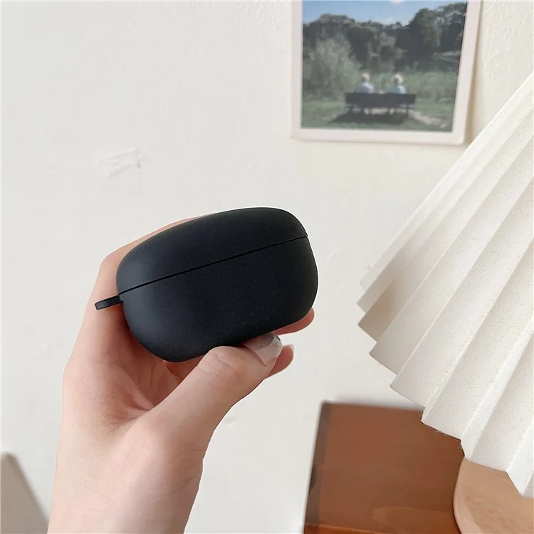 For Sony WF-1000XM5 Bluetooth Earphone Protective Case Matte Hard PC Earbud Cover - Black For Sony WF-1000XM5 Bluetooth Earphone Protective Case Matte Hard PC Earbud Cover - Black
