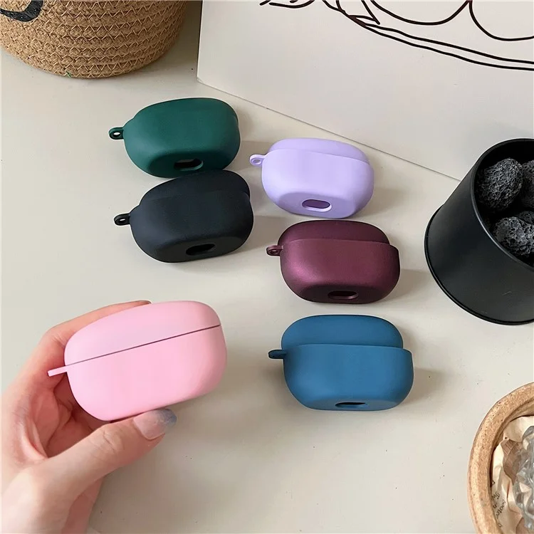 For Sony WF-1000XM5 Bluetooth Earphone Protective Case Matte Hard PC Earbud Cover - Black For Sony WF-1000XM5 Bluetooth Earphone Protective Case Matte Hard PC Earbud Cover - Black