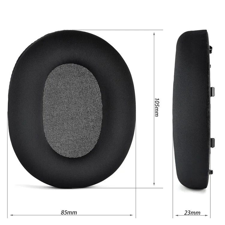 1 Pair Ear Pads for Sony INZONE H9 / H7 / WH-G900N , Ice Silk Cloth Enhanced Comfort Earmuff Ear Cushions 1 Pair Ear Pads for Sony INZONE H9 / H7 / WH-G900N , Ice Silk Cloth Enhanced Comfort Earmuff Ear Cushions