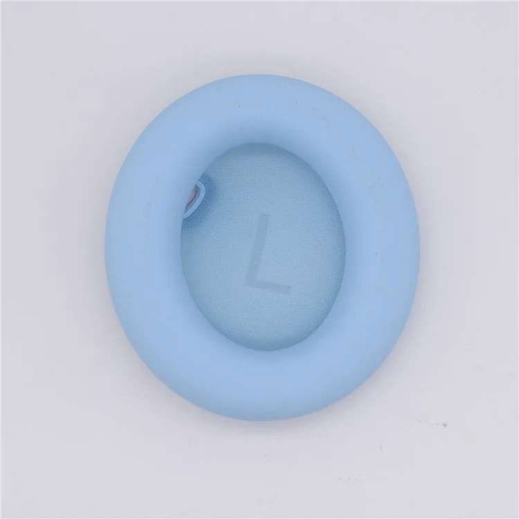 JZF-428 For Anker Soundcore Space One 1 Pair Headphone Earpads Protein Leather+Sponge Soft Earmuffs - Lake Blue JZF-428 For Anker Soundcore Space One 1 Pair Headphone Earpads Protein Leather+Sponge Soft Earmuffs - Lake Blue