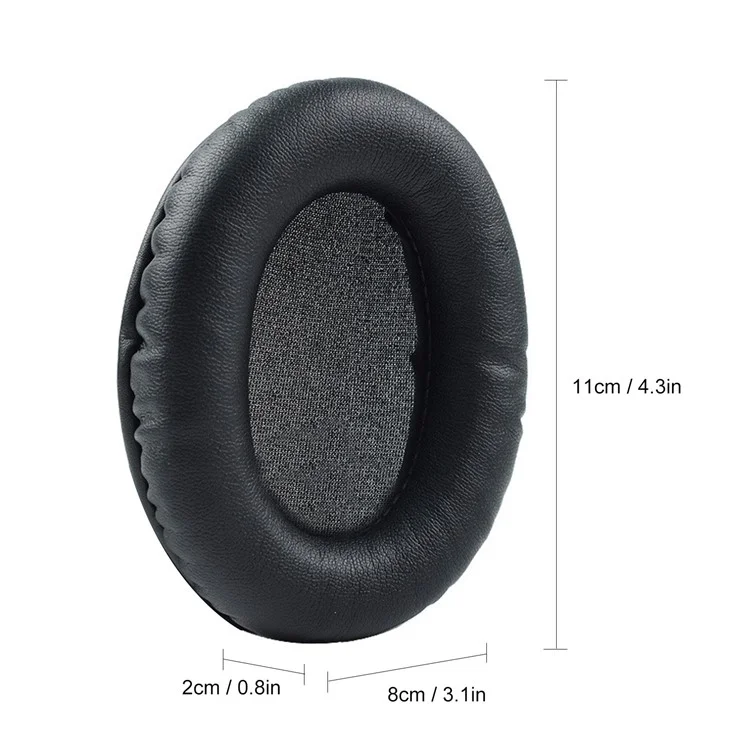 1 Pair Durable Breathable Black Foam Ear Pads Headset Replacement Cushion for Kingston Cloud Flight / Stinger 1 Pair Durable Breathable Black Foam Ear Pads Headset Replacement Cushion for Kingston Cloud Flight / Stinger
