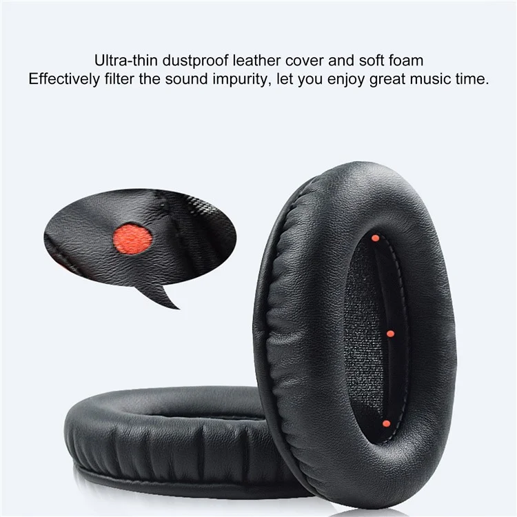 1 Pair Durable Breathable Black Foam Ear Pads Headset Replacement Cushion for Kingston Cloud Flight / Stinger 1 Pair Durable Breathable Black Foam Ear Pads Headset Replacement Cushion for Kingston Cloud Flight / Stinger